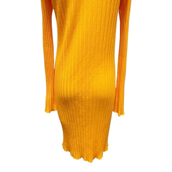 Simon Miller Limosa Ribbed Knit Midi Open Front Cardigan Sweater Size Small - Picture 8 of 11